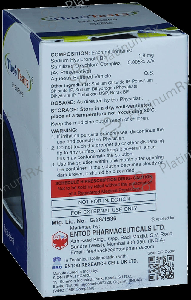 Theo Tears 0.18% Eye Drop 10ml