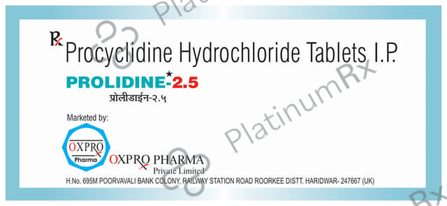 Prolidine 2.5mg Tablet 10s Oxpro Pharma Pvt. Ltd.