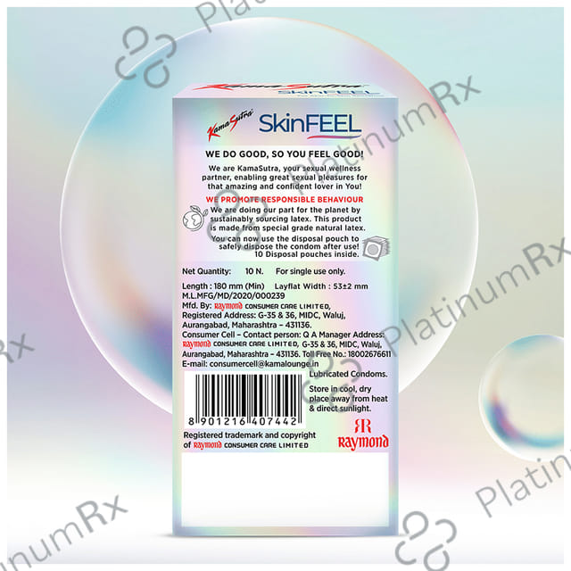 KamaSutra SkinFEEL Thinnest Condom