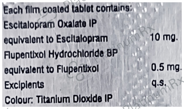 Flucita 0.5/10mg Tablet 10s
