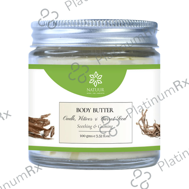 Natuur Body Butter Lotion Oudh,Vetiver,Patchouli