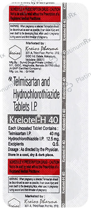 Kreiotel-H 40 Tablet
