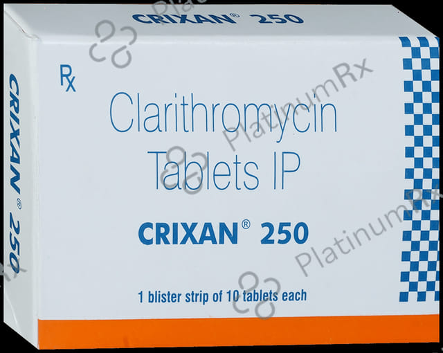 Crixan 250mg Tablet 10s