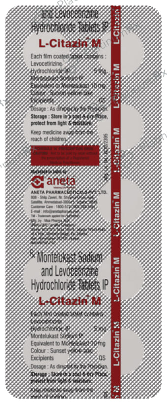L-Citazin M Tablet