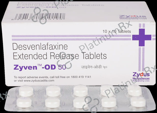 Zyven OD 50mg Tablet 10s