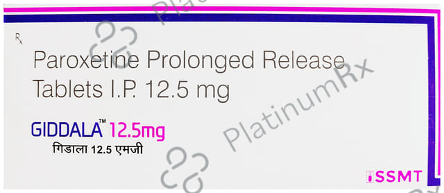 Giddala 12.5mg Tablet PR 10s