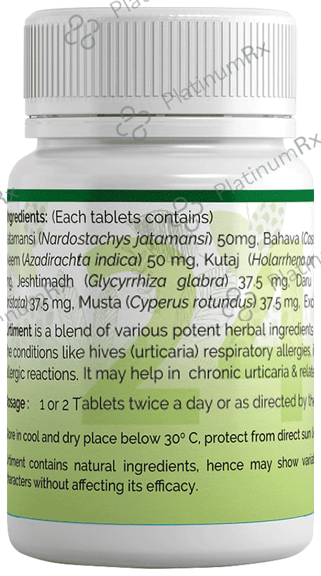 BVG Life Sciences Urtiment Manage Icthing & Eruptions Tablet 30 tablets