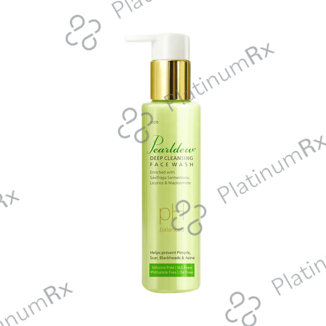 Pearldew Deep Cleansing Face Wash (100ml Each) 1 Bottle