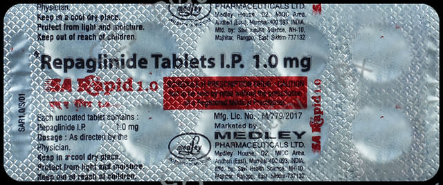 SA Rapid 1mg Tablet 10s