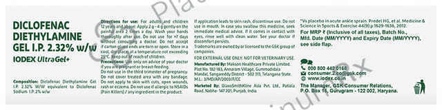Iodex Ultra Gel Plus 30gm