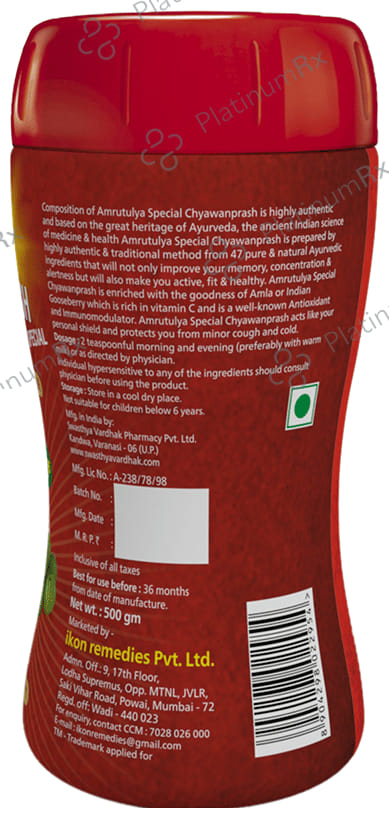 Amrut Chyawanprash Special 500gm