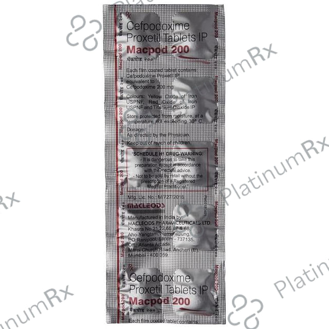 Macpod 200mg Tablet 10s