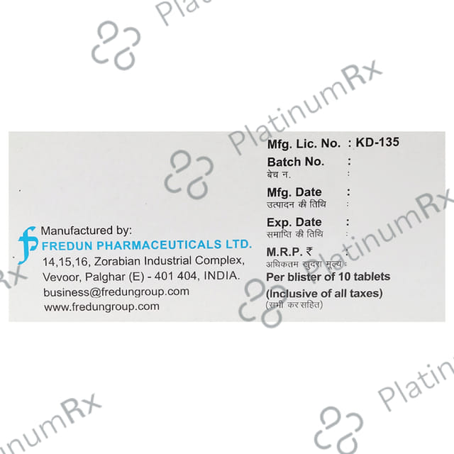 Folifred 5000mcg Tablet 10s