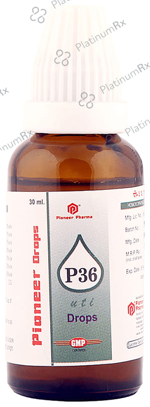 Pioneer Pharma P36 Urinary Track Infection Drop