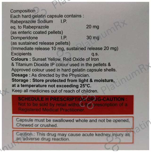 Raporz D Capsule SR 10s