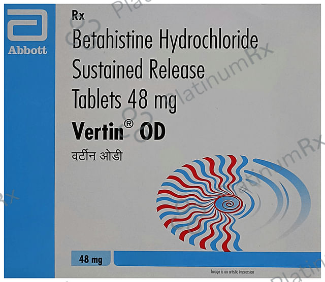 Vertin OD 48mg Tablet SR 15s