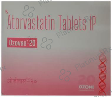 Ozovas 20mg Tablet 30s