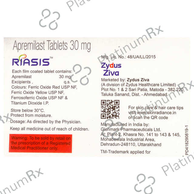 Riasis 30mg Tablet