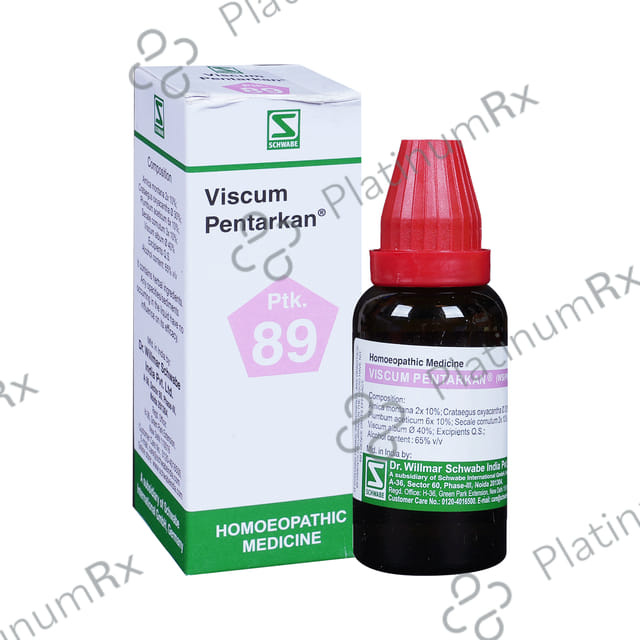 Dr Willmar Schwabe India Viscum Pentarkan Ptk 89 Drop