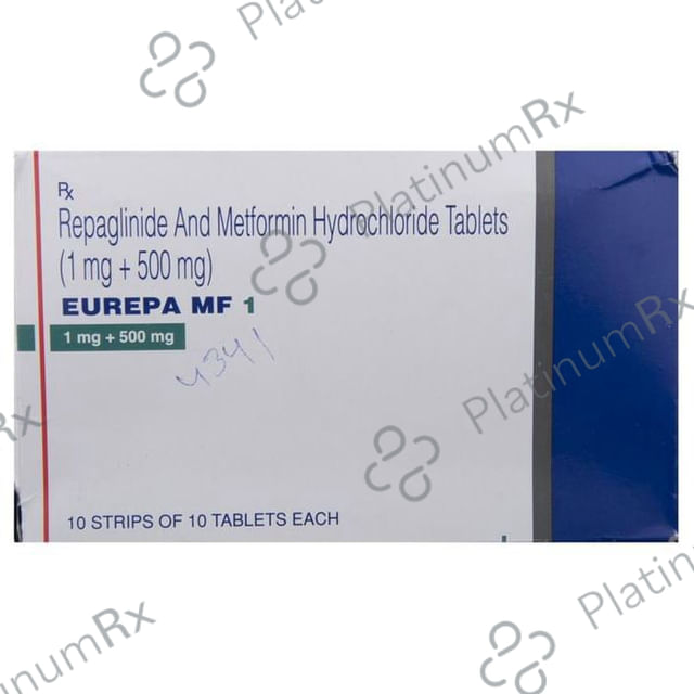 Eurepa MF 1/500mg Tablet 10s