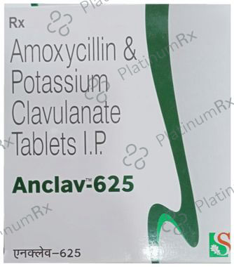 Anclav 625 Tablet 10 Tablet Sudha Lifesciences Pvt