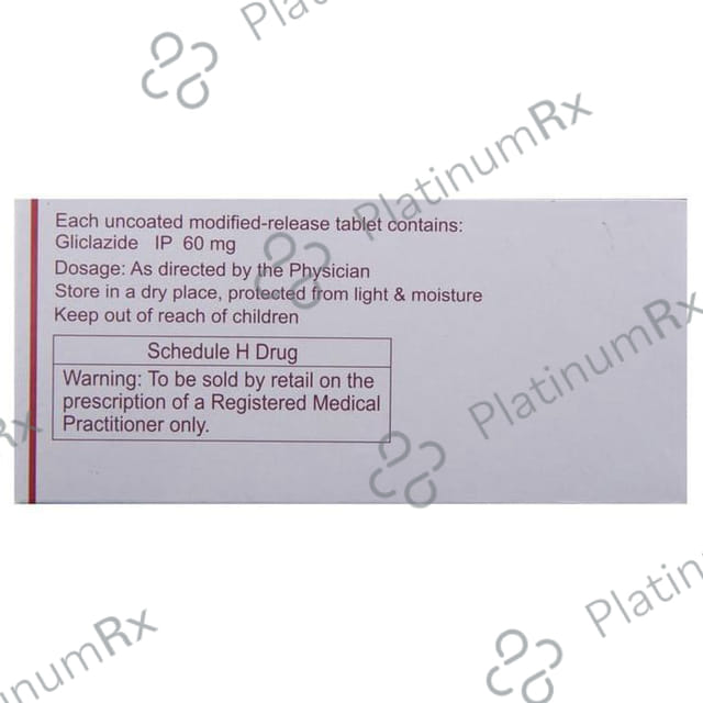 Glycinorm OD MR 60mg Tablet 10s