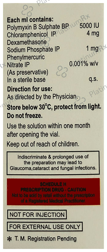Dexoren SP Eye/Ear Drops