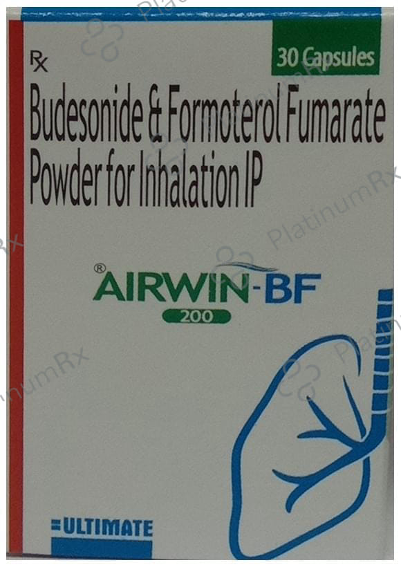 Airwin BF 200/6mcg Capsule 30s