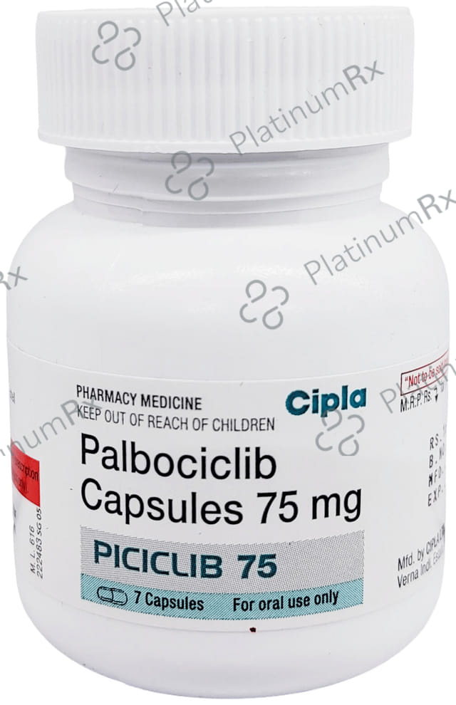 Piciclib 75mg Capsule 7s*3 Bottle