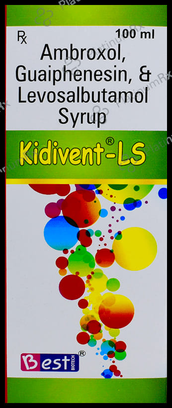 Kidivent-LS Syrup 15/305/505