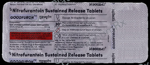 Goodfuron 100mg Tablet SR 10s