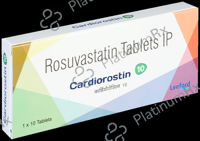 Cardiorostin 10mg Tablet 10s