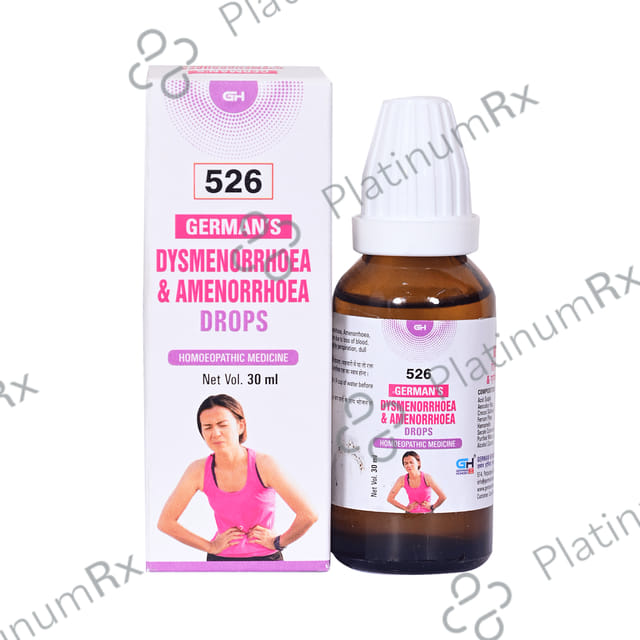 German's 526 Dysmenorrhoea & Amenorrhoea Drop