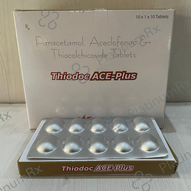 Thiodoc Ace Plus 4/100/325mg Tablet 10s