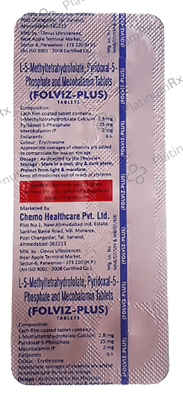 Folviz Plus Tablet 10s