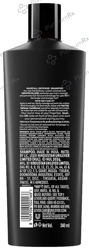 TRESemme Pro Collection Hair Fall Defense Shampoo 340ml