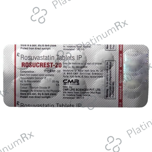 Rosucrest 20 Tablet