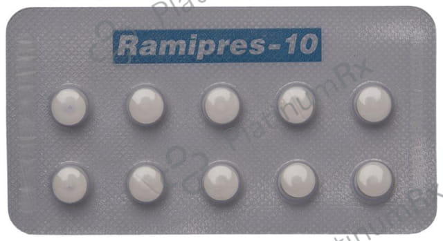 Ramipres 10mg Tablet 10s