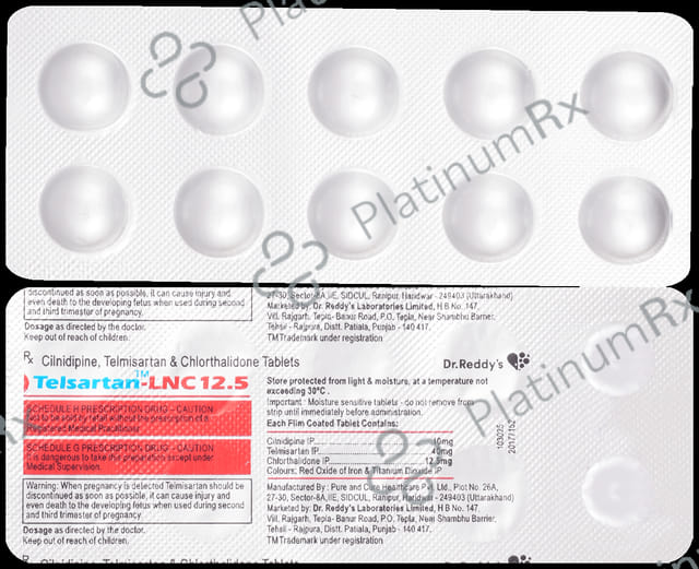 Telsartan-LNC 12.5 Tablet