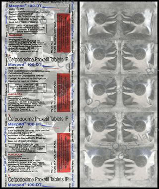 Macpod 100mg DT Tablet 10s