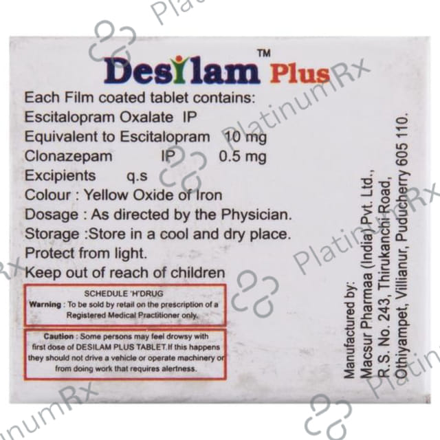 Desilam Plus Tablet