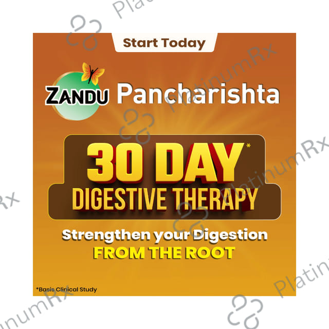 Zandu Pancharishta Ayurvedic Digestive Tonic - Complete Digestive Care 650 ml