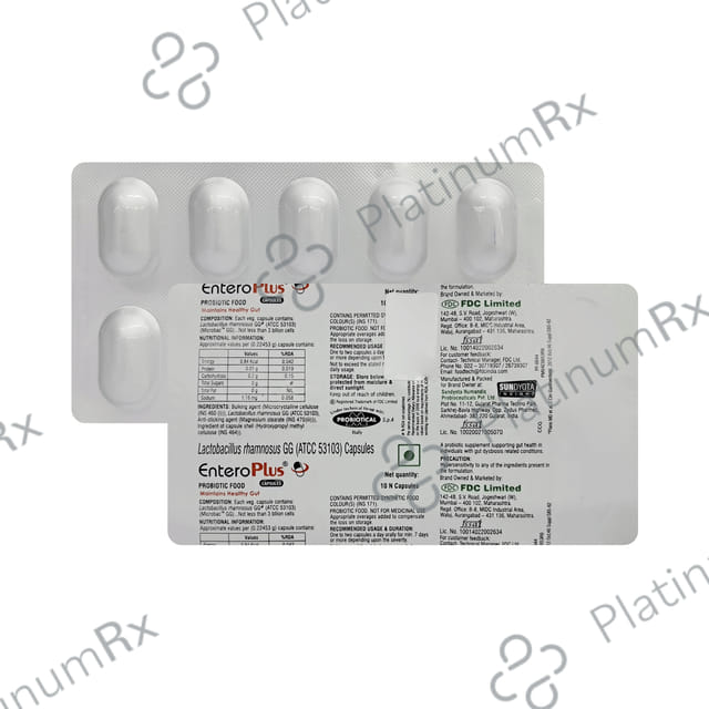 Entero Plus Capsule 10s