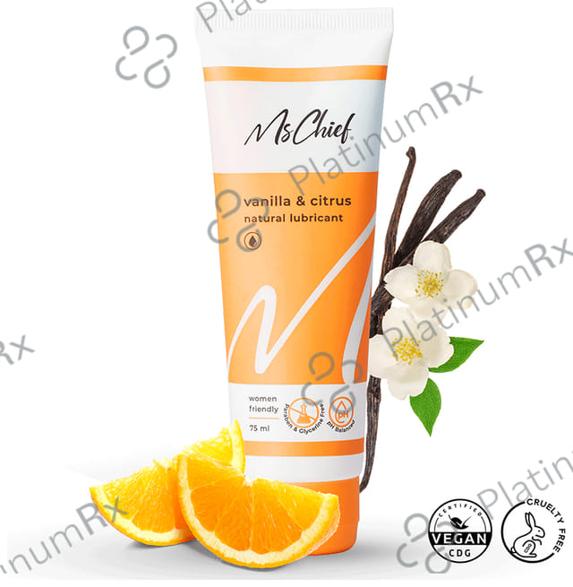 MsChief Classic Natural Lubricant Vanilla and Citrus