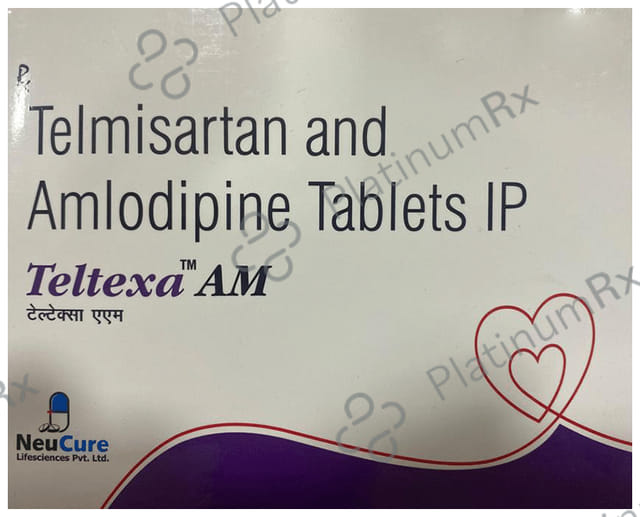 Teltexa AM 40mg/5mg Tablet 15 Tablet