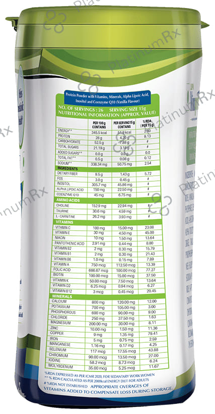 Vimpro Vanilla Powder 400gm