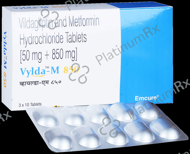 Vylda M 850/50mg Tablet 10s