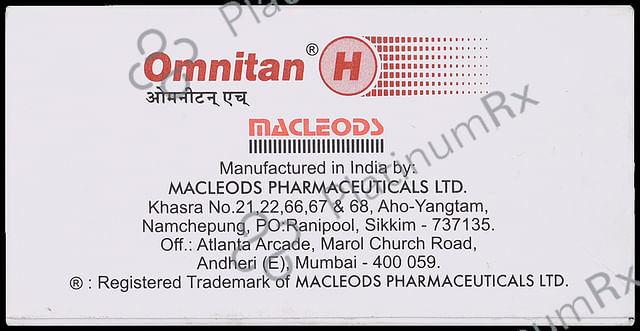 Omnitan H 12.5/50mg Tablet 15s