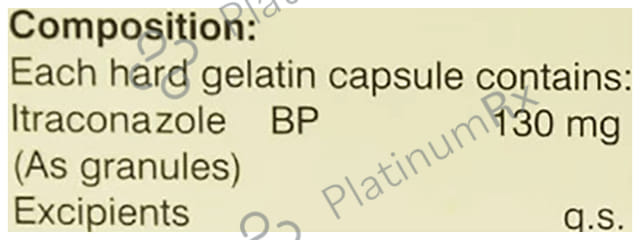 Fungeeheal SB 130mg Capsule