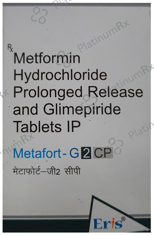 Metafort G2 CP PR 2/500mg Tablet 30s